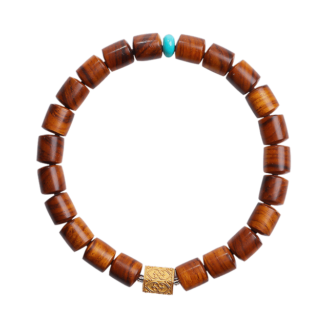 印象眸 IMPRESSION EYES 臻品黄花梨文玩手串木饰 单圈桶珠款