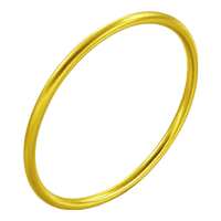 周大福传承素圈黄金手镯(工费2780)56mm约44.6g F209000