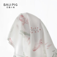 巴厘小猪(BALIPIG)宝宝连体衣短袖长裤夏季薄款哈衣百天周岁礼婴儿衣服