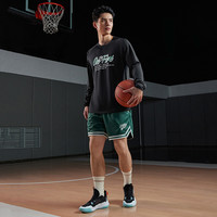 361男装长袖T恤2025夏季速干透气投篮服男士宽松轻薄运动上衣 L