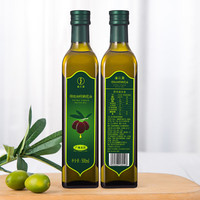 渝江源特级初榨橄榄油食用油家庭凉拌炒菜生喝鲜果冷压榨油 【中瓶两瓶更优惠500ml*2瓶】