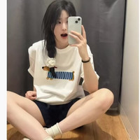 DESSO 宽松显瘦 女士短袖T恤