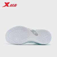 XTEP特步逆战篮球鞋男轻便 包裹976219120012 泡沫蓝2/新白色 39