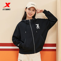  XTEP/特步 宽松 女士针织连帽上衣