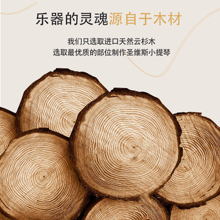 圣维斯圣维斯sw003纯手工实木小提琴初学者儿童10级成人演奏入门专业级 4/4 身高150以上