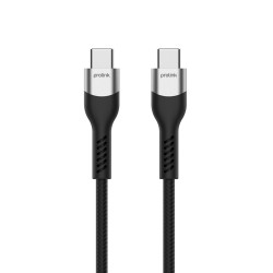 普罗林克 prolink 60W双头USB-C快充数据线1.5米（黑色）