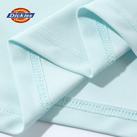 DICKIESDickies童装女童短袖t恤夏季儿童凉感速干polo衫女小孩学院风夏装 水绿/DK红标k-灰/DK红标k 150 【体重68-80斤】