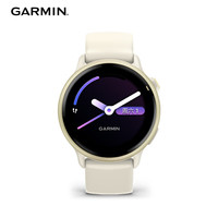 GARMIN 佳明 Active6 长续航户外跑步智能心率表 010-02985-21 骨瓷白