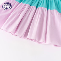 MY LITTLE PONY（小马宝莉）品牌25年女童宝宝春夏户外时尚可爱风公主裙裙子长裙 紫蓝色 140
