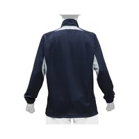 美津浓MIZUNO 热身衫棒球球衣男女通用男女通用 12JC9R0314 海军蓝/银色、14：ネイビー／シルバー L