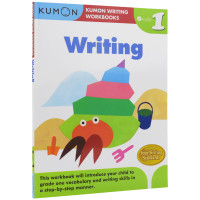 Kumon Writing Workbooks Grade 1-6 公文式教育 儿童英语写作6册  6-12岁 小学练习册教辅 英文原版进口图书