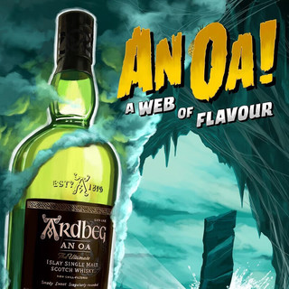 雅柏（Ardbeg）雅柏 AN OA 单一纯麦威士忌公升装 46.6%vol  1000ml