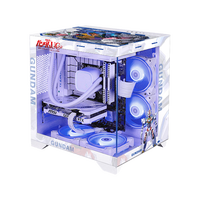 名龙堂 个性化MOD二次元/国潮/游戏主题潮玩台式组装电脑主机箱主题海景房机箱桌面艺术品 G003 高达【单拍不】 机箱主题