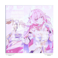 名龙堂 个性化MOD二次元/国潮/游戏主题潮玩台式组装电脑主机箱主题海景房机箱桌面艺术品 G003 四面爱莉希雅主题【单拍不】 机箱主题