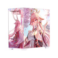 名龙堂 个性化MOD二次元/国潮/游戏主题潮玩台式组装电脑主机箱主题海景房机箱桌面艺术品 华硕彗星 六面八重神子主题【单拍不】 机箱主题