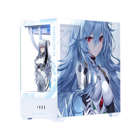 名龙堂 个性化MOD二次元/国潮/游戏主题潮玩台式组装电脑主机箱主题海景房机箱桌面艺术品 华硕彗星 六面绫波丽主题【单拍不】 机箱主题
