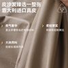梵宜电动功能沙发客厅家用大三人位零靠墙直排沙发意式太空舱真皮沙发 （单电动）3.46米四人位 【接触面加厚头层牛皮-海绵款】
