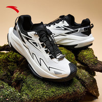 安踏（ANTA）【张雨菲同款】探踪丨越野跑鞋女鞋户外防泼水徒步鞋减震耐磨 象牙白/基础黑-1 5.5 (女36)