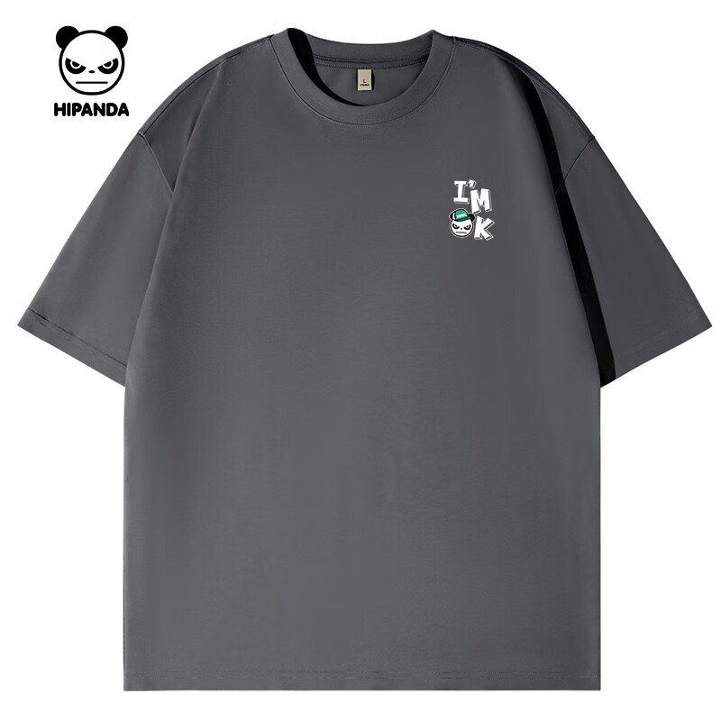 【100%纯棉】-白#P黑Logo-厚板亮面