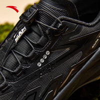 安踏（ANTA）【张雨菲同款】探踪丨越野跑鞋女鞋户外防泼水徒步鞋减震耐磨 基础黑-2 6 (女36.5)