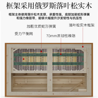 费杰罗布艺沙发客厅2025奶油风小户型泡芙棉花糖绒布沙发001#2.6+踏 【冰点绒】海绵款