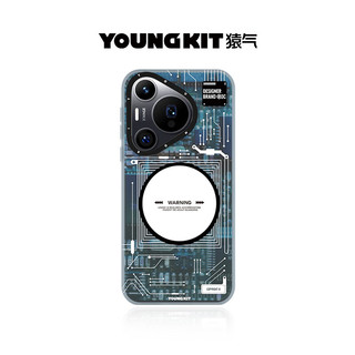  YOUNGKIT/猿气 防摔 华为Pura70 Pro/Pro+手机壳  幽灵灰 PC