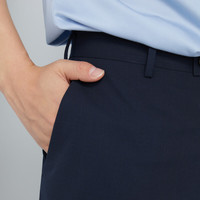 雅戈尔（YOUNGOR）西服裤男西装裤TR西裤裤子聚酯纤维 深蓝 31 .5 170/78A