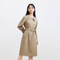 秋水伊人气质风衣春季新款女装垂感优雅通勤时尚外套女