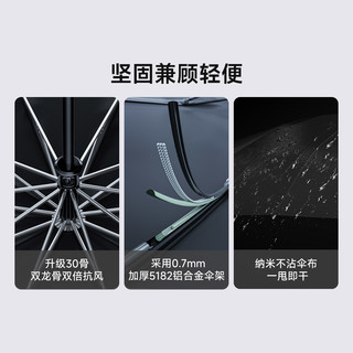 玩度便携环扣超大自动晴雨伞