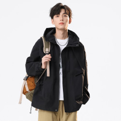 I.T it ccaabb男装春夏户外山系外套徒步登山服工装潮流夹克