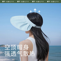 蕉下贝壳帽BM532空顶防晒帽子女大帽檐四季遮脸遮阳帽防紫外线