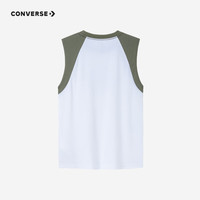 匡威Converse童装男童凉感背心夏季新款儿童速干运动背心撞色无袖T恤