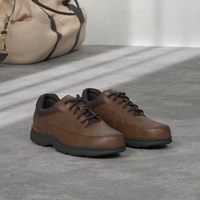 ROCKPORT 男式 Eureka 步行鞋 Chocolate Nubuck 9 2E 美国
