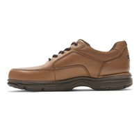 ROCKPORT 男式 Eureka 步行鞋 皮革棕色 9