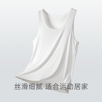 三针60S纯棉背心男夏季薄款高弹内搭无痕居家运动打底汗衫
