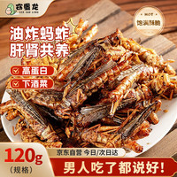 窃蛋龙 OVIRAPTOR 油炸蚂蚱 120g 3罐