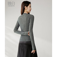晚白2025年春款时尚简约休闲上衣气质休闲薄款显瘦T恤女