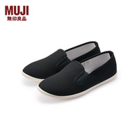 無印良品 MUJI(無印良品 )男女通用 轻量 棉质懒式平底鞋 无性别 男款女款 EIB07A2S