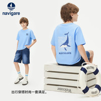 navigare 儿童纯棉凉感索罗娜t恤