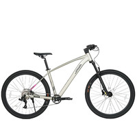佳沃JAVA林道自行车骑行通勤山地车9速油压碟刹硬尾减震布雷萨BREZZA 消光灰 【19英寸】身高178-190cm 【蓝图A5】-9速