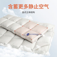 安睡宝(SOMERELLE) 空气床垫床褥软垫家用加厚宿舍租房地铺 标准3-4cm软-酒店软垫-灰 90*200【宿舍床垫】