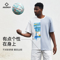 准者短袖男女夏季装跑步半袖百搭T恤篮球上衣运动服休闲体恤 XS