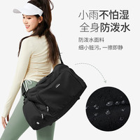 轻骑者包女干湿分离大容量运动包轻便游泳包短途旅行包手提行李袋男 雅黑色