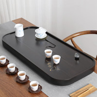 MULTIPOTENT花梨实木悟道茶盘茶托功夫茶排水实木泡茶台茶托80*40 花梨木悟道80*40CM