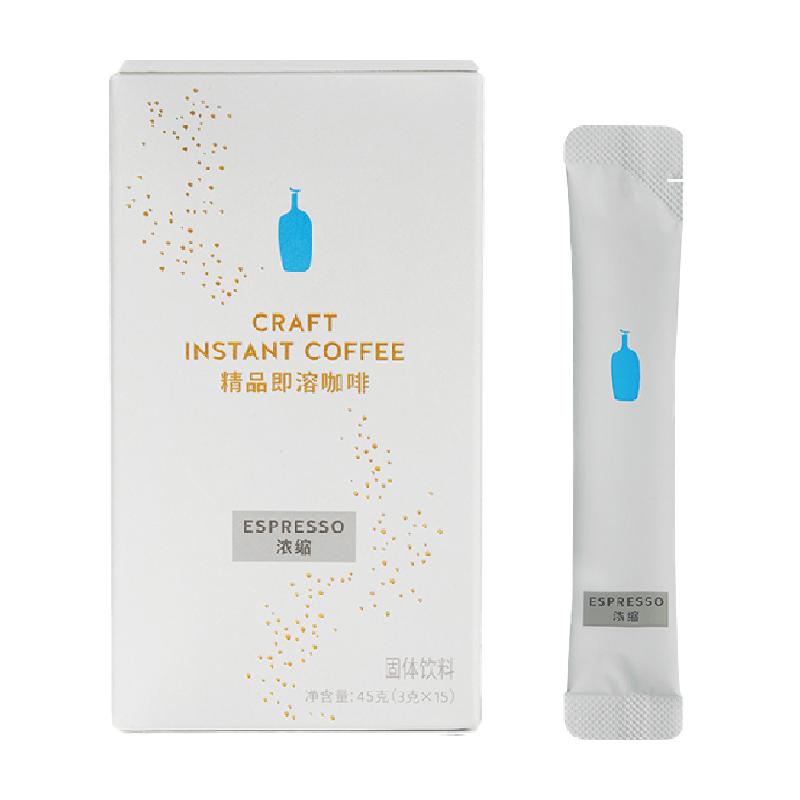  Blue Bottle/蓝瓶咖啡 精品即溶 浓缩速溶冻干黑咖啡粉