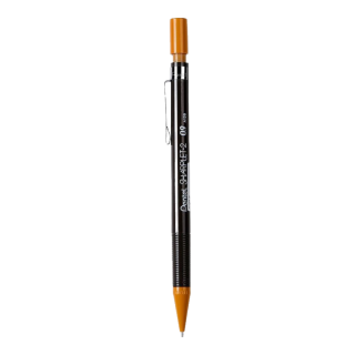 日本Pentel 派通自动铅笔A125简约糖果色活动铅笔 0.5/0.7/0.9mm中小学用不易断铅 棕色0.9mm