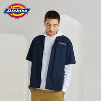 dickies 无忧搭衬衫男 系扣翻领舒适短袖衬衫 DK010211