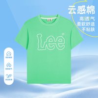 李 Lee凉感冰爽男女中大童短袖T恤2025夏季儿童上衣运动童装潮