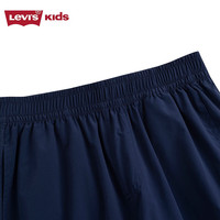 Levi's 李维斯童装男女童梭织防蚊裤夏季弹力收脚舒适儿童裤子 深靛蓝 110 /50(4T) 【身高98-104】