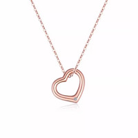 幸珠恋 真钻跳动的心项链手链时尚百搭七夕专柜礼送女友 LL